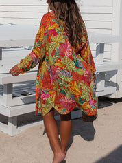 Robe-chemise boutonnée