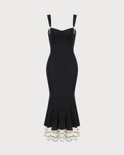 Robe longue moulante nuisette