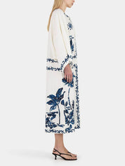 Robe mi-longue vintage oversize ample