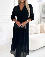 Robe mi-longue Mira