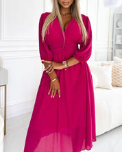 Robe mi-longue Mira
