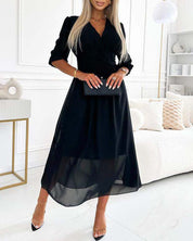 Robe mi-longue Mira
