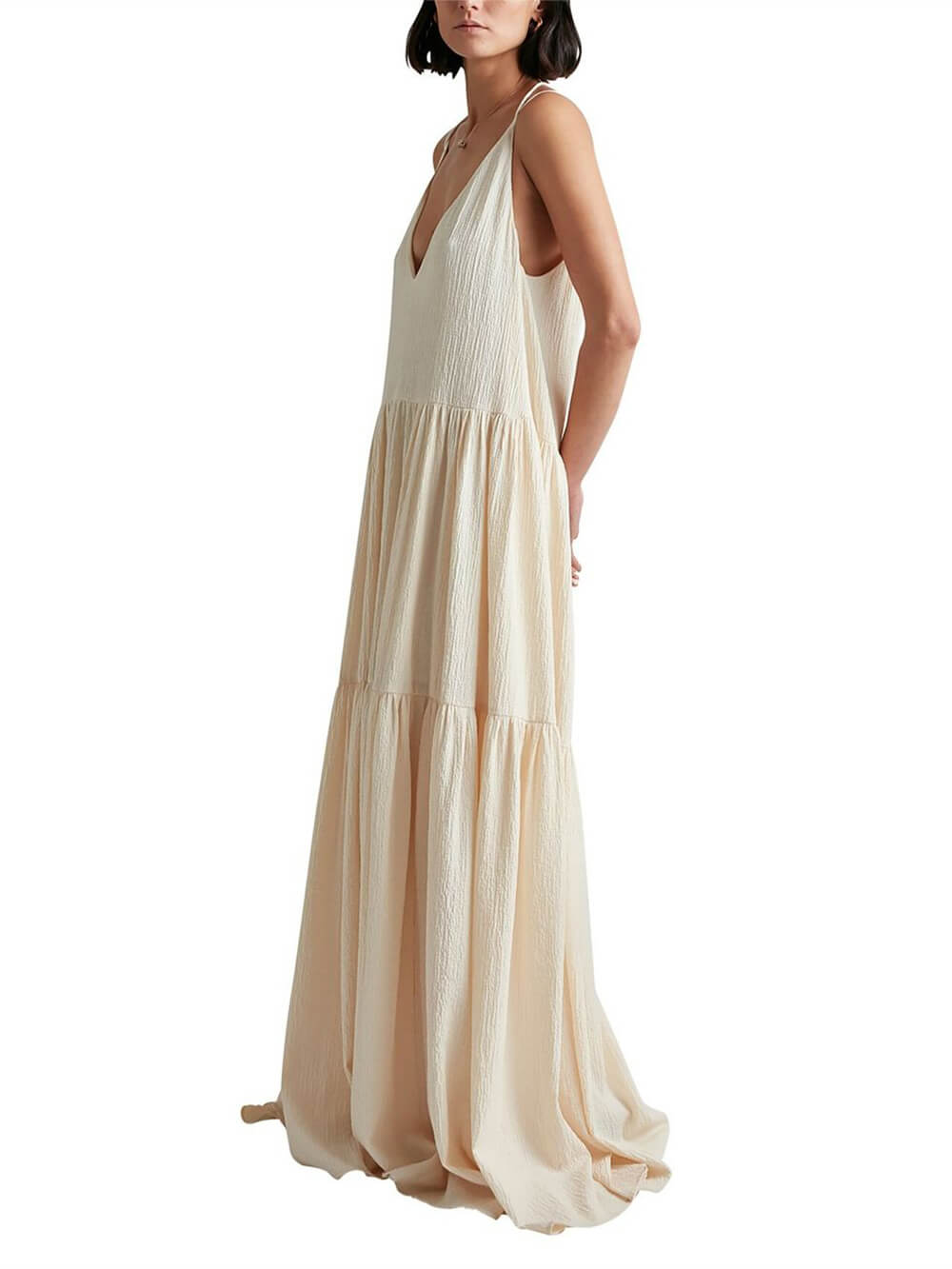 Robe longue de vacances d'été