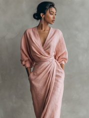 Robe longue Hugo en lin