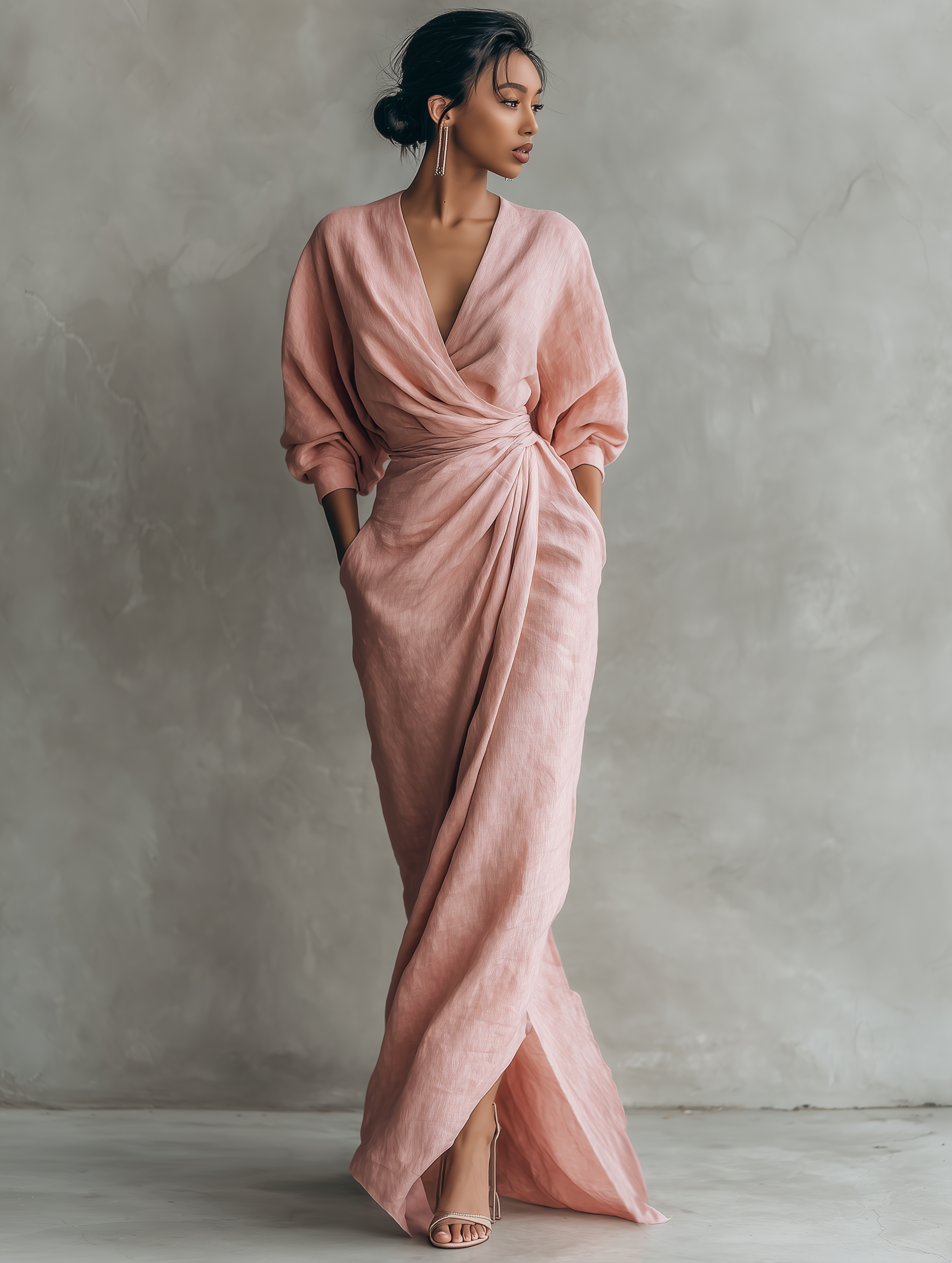 Robe longue Hugo en lin