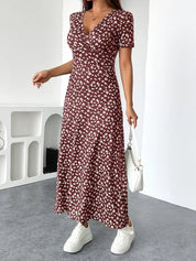 Robe Isla à volants en maille