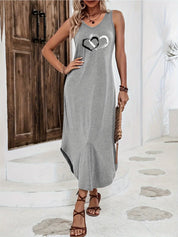 Robe longue Sirene imprimé