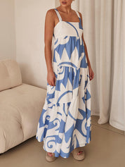 Robe longue Enchanting imprimé