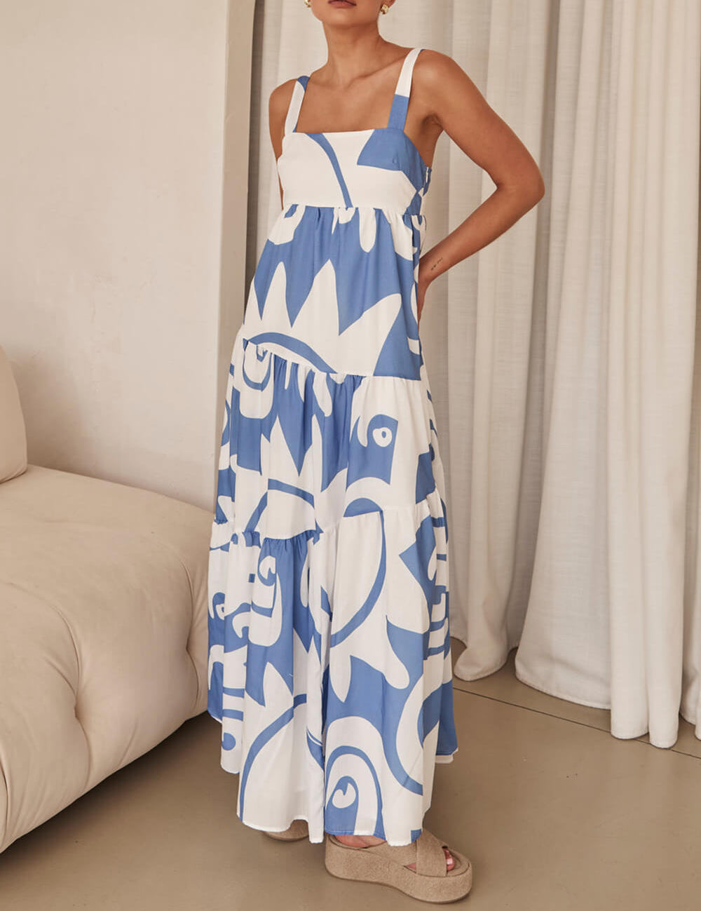 Robe longue Enchanting imprimé