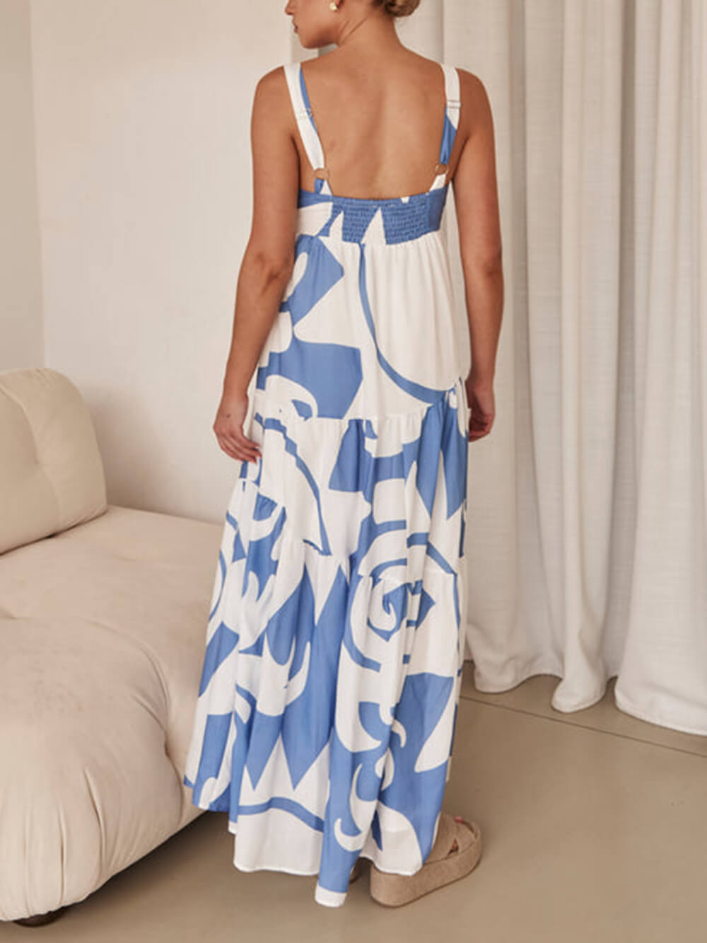 Robe longue Enchanting imprimé