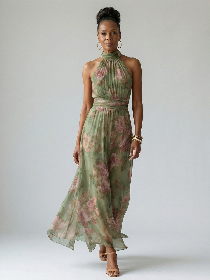Robe mi-longue Selby