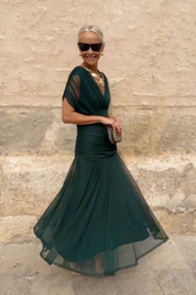 Robe de soirée Fenwick drapée