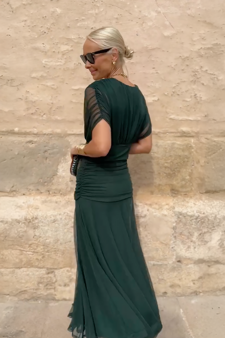 Robe de soirée Fenwick drapée