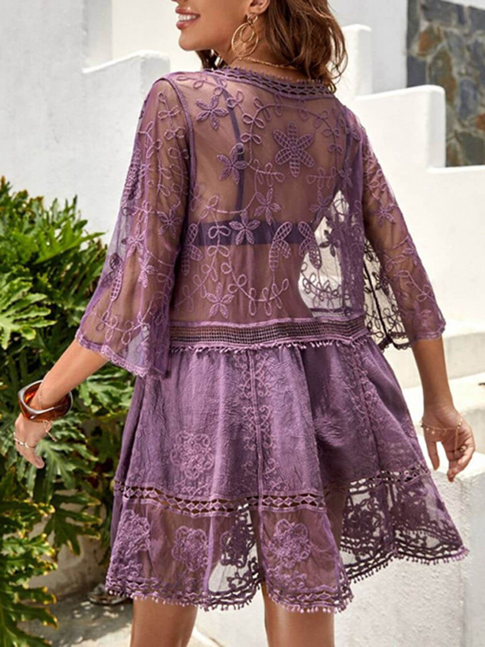 Robe ample de vacances de plage