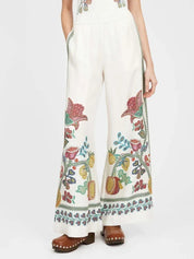 Ensemble Florals imprimé