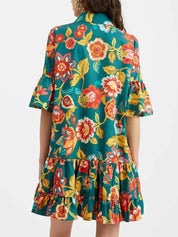 Robe courte Grace unique imprimé
