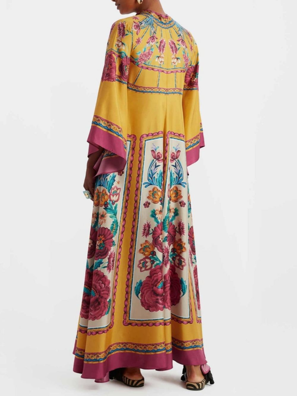Robe longue fluide décontractée