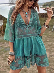 Robe ample de vacances de plage
