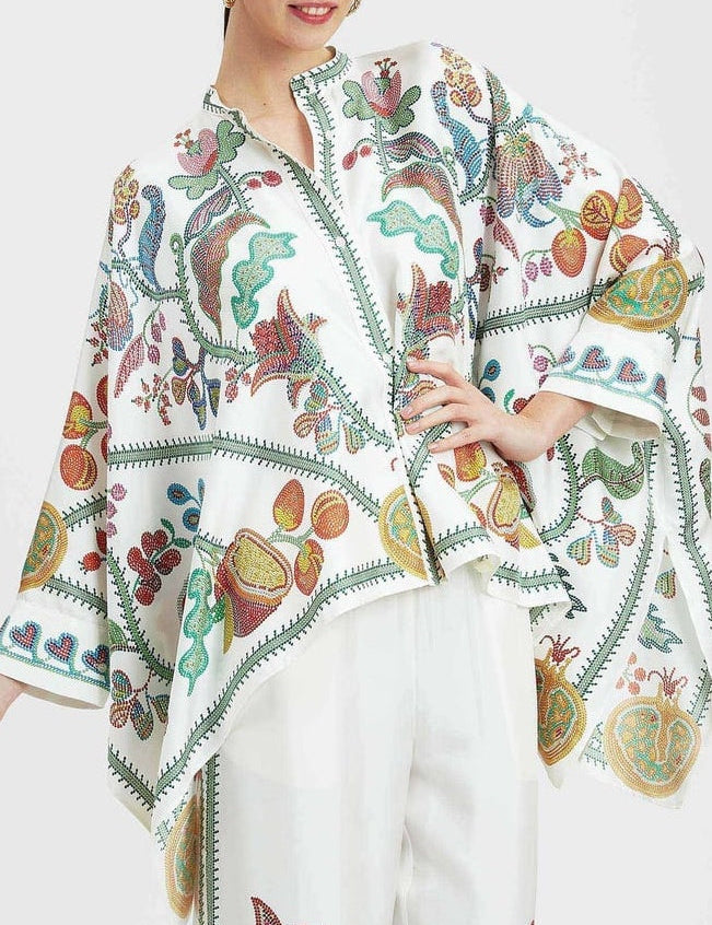Ensemble Florals imprimé