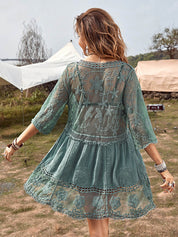 Robe ample de vacances de plage