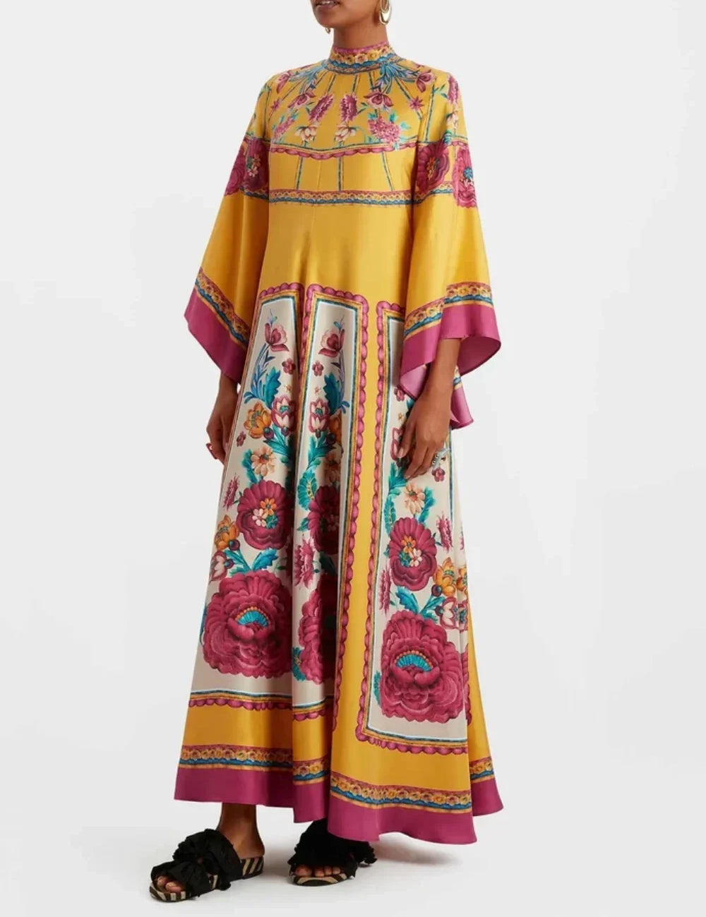 Robe longue fluide décontractée