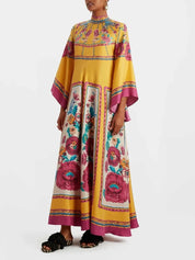 Robe longue fluide décontractée