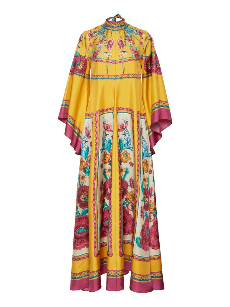 Robe longue fluide décontractée