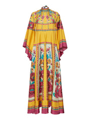 Robe longue fluide décontractée