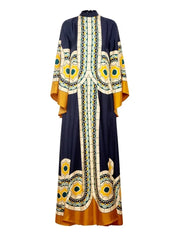 Robe longue Twill imprimé