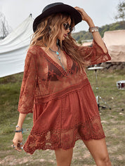 Robe ample de vacances de plage