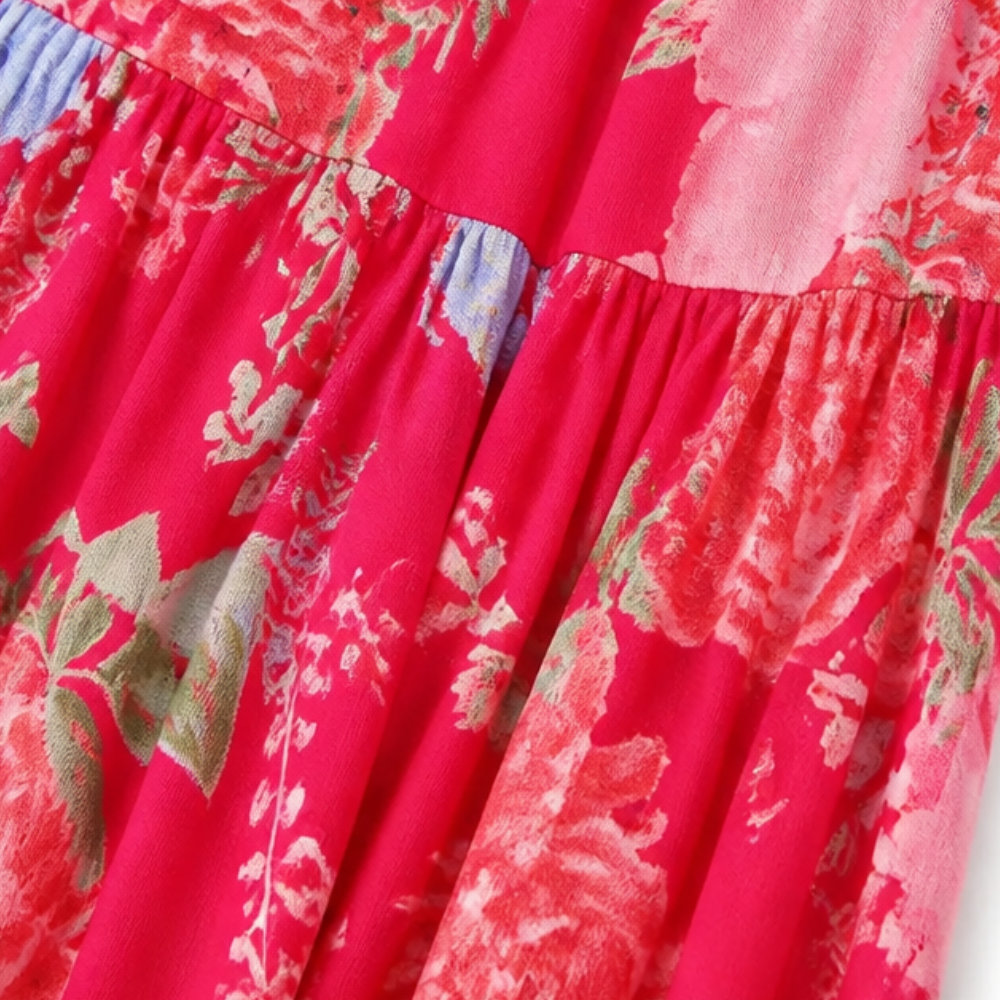 Robe longue Wren fleurie fluide