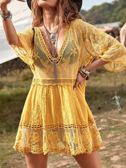 Robe ample de vacances de plage