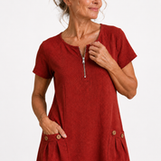 Robe Esme en coton en lin