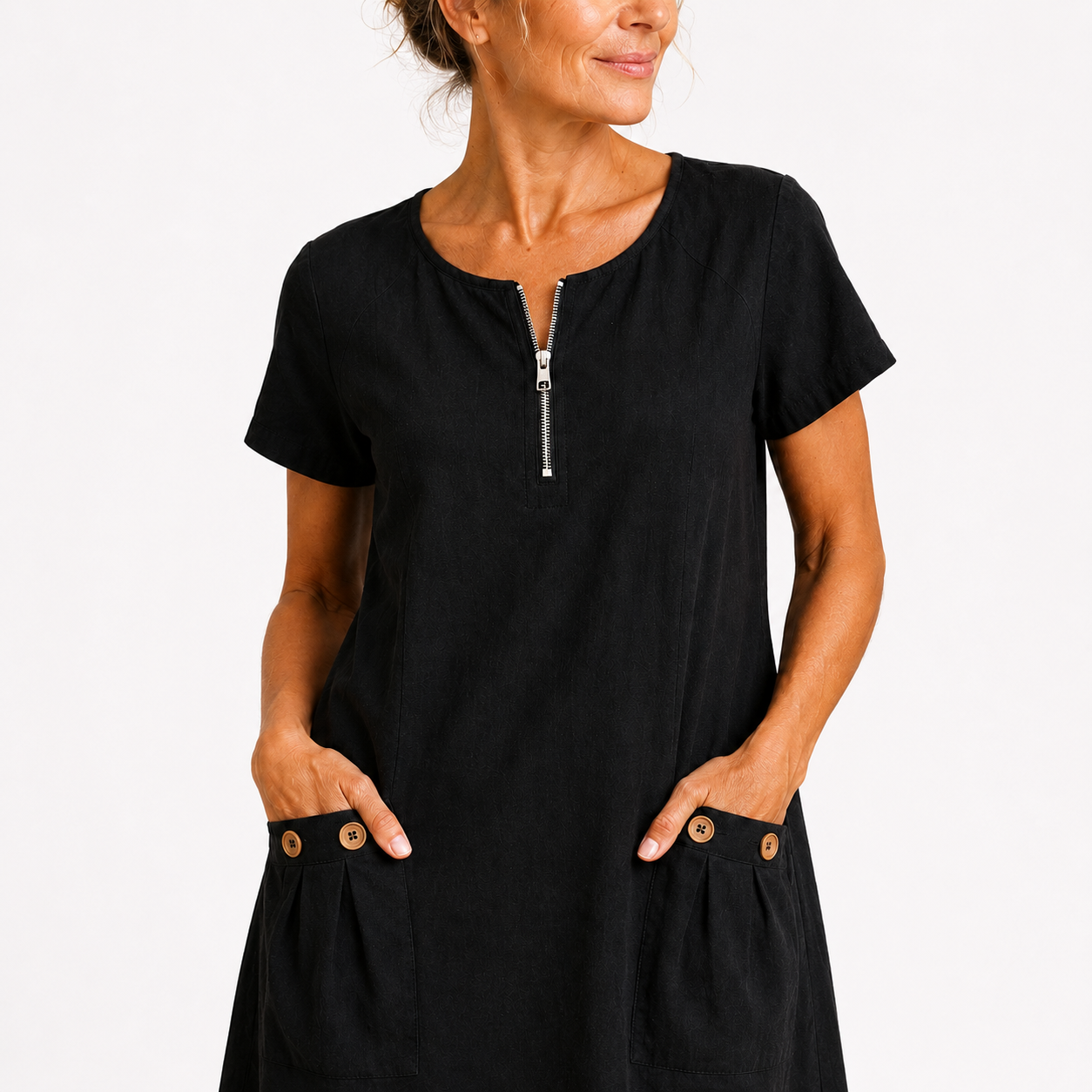 Robe Esme en coton en lin
