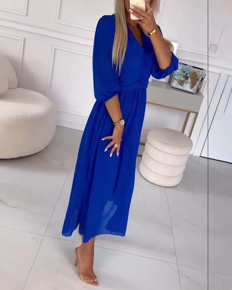 Robe mi-longue Mira