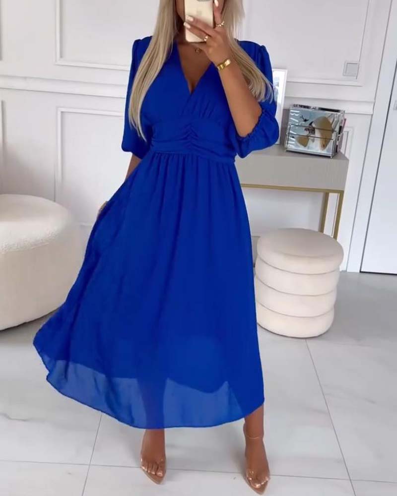 Robe mi-longue Mira