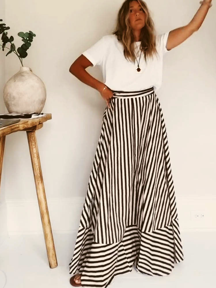 Robe longue Nocturnal froncée
