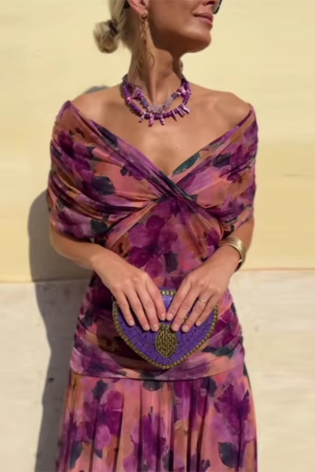 Robe de soirée Fenwick drapée