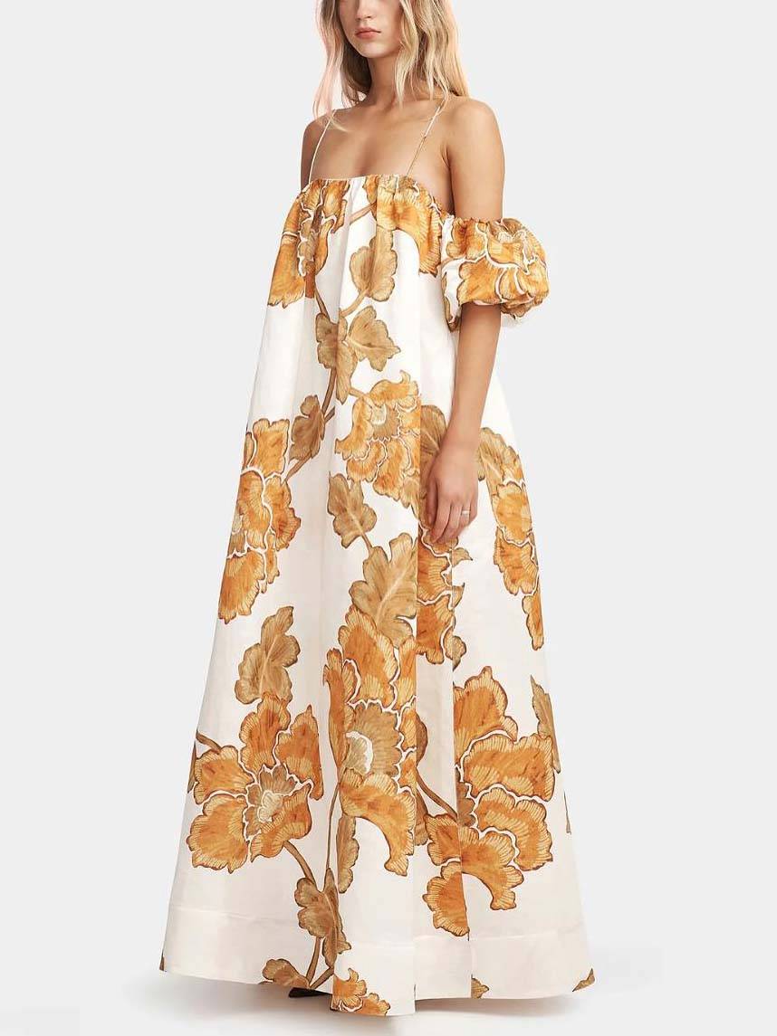 Robe à imprimé floral