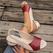 Sandales Dalton rembourrées en cuir