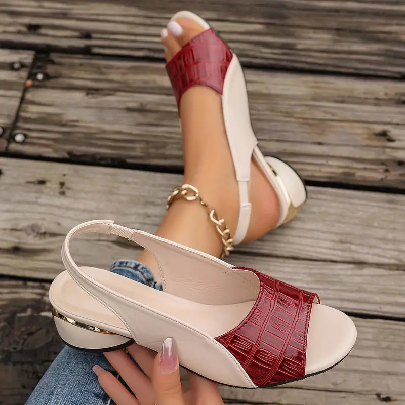 Sandales Dalton rembourrées en cuir
