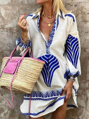 Robe courte simple unique de vacances