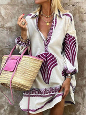 Robe courte simple unique de vacances