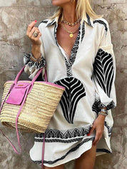 Robe courte simple unique de vacances