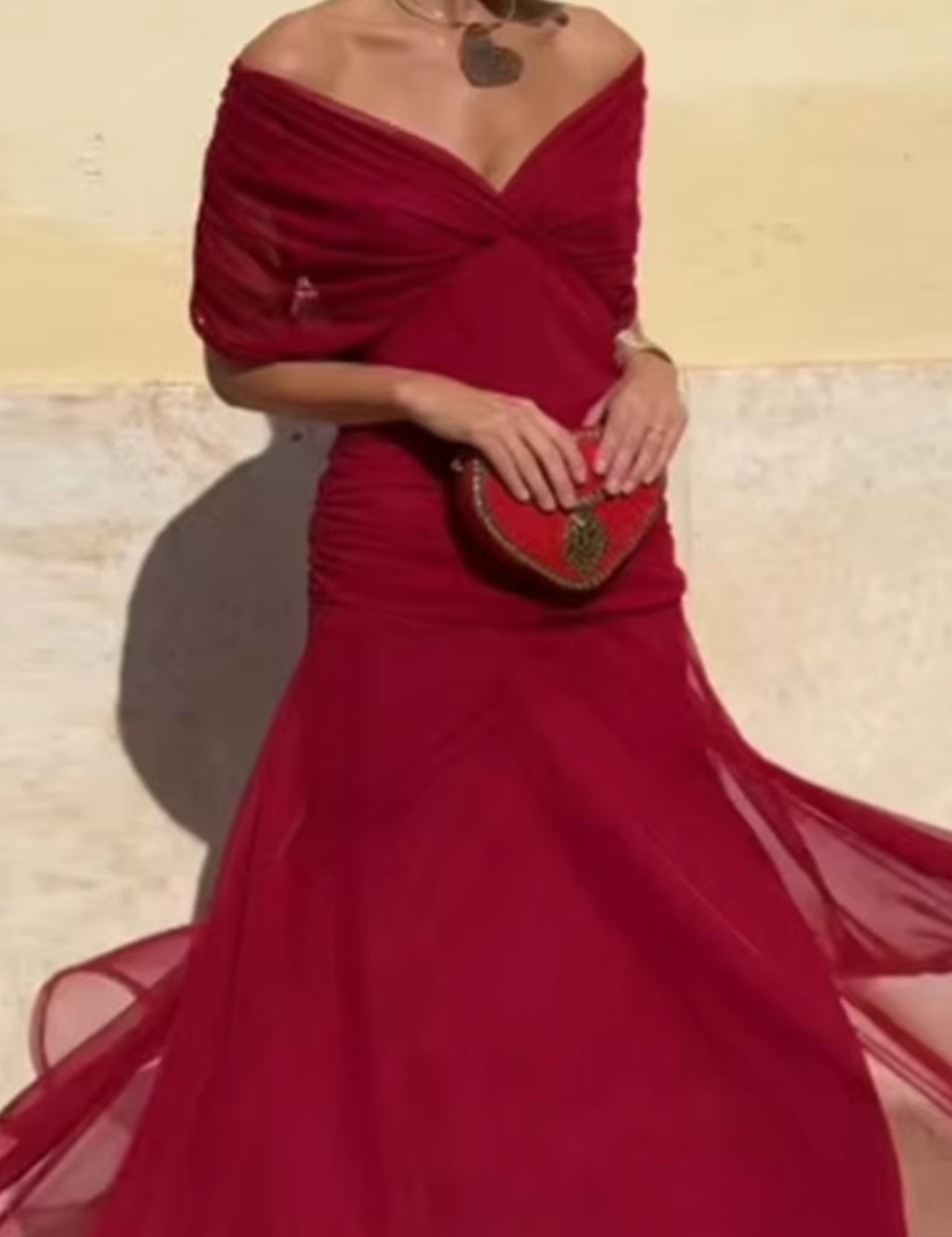 Robe de soirée Fenwick drapée