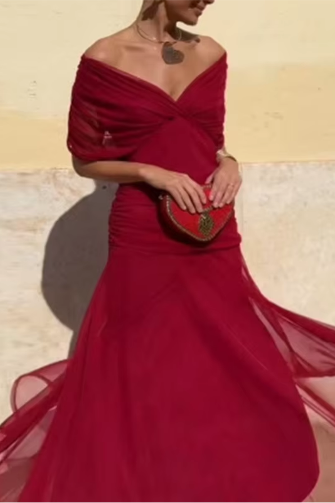 Robe de soirée Fenwick drapée