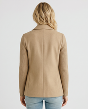 Manteau Sasha camel — dos