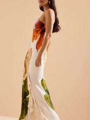 Robe One-shoulder nuisette