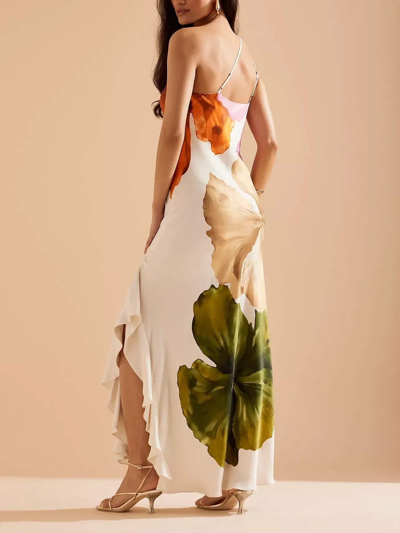 Robe One-shoulder nuisette