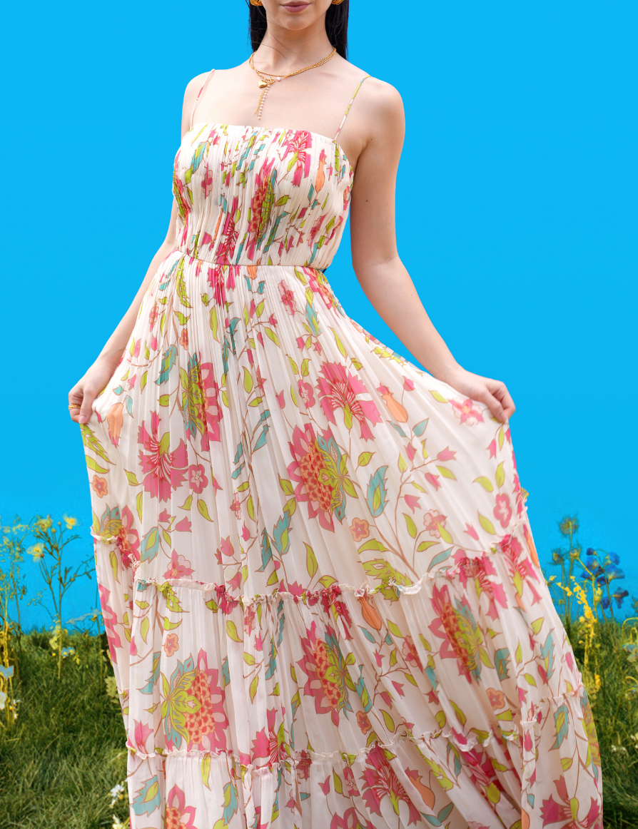Robe longue Hand-drawn